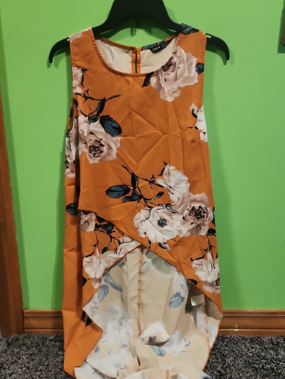 Floral Hi Low Tunic